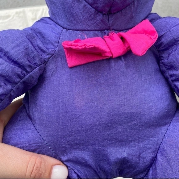 Fisher Price Vintage Puffalump purple bear - Picture 12 of 13